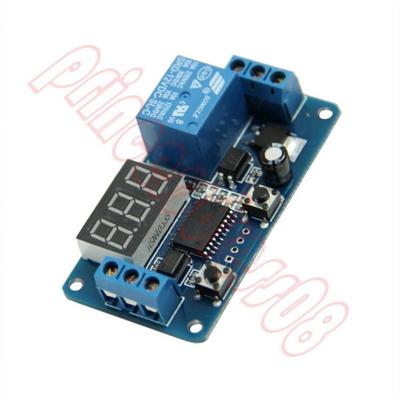 12V Home Automation Delay Timer Control Switch Module displa