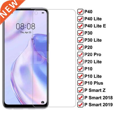 9H Anti-Burst Tempered Glass For Huawei P30 P40 Lite E Prote