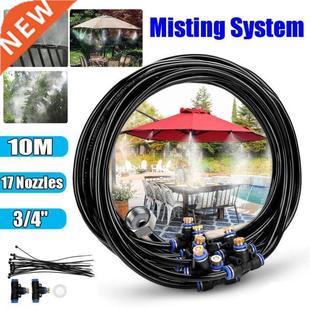10M-40M Hose + Nozzles Water Misting Cooling Irrigating Syst