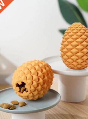 Durable Dog Chew Toy With Leaking Hole Concave-Convex