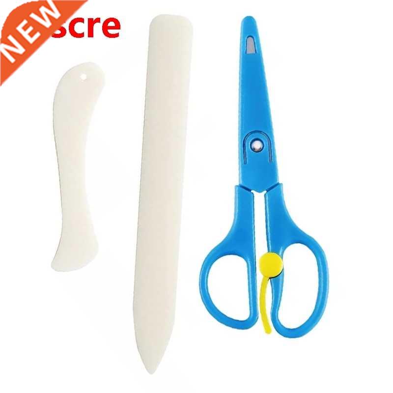 3PCS Real Bone Folder Tool, Orgam Paper Creaser Scorng To
