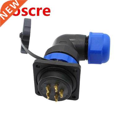 SP28 waterproof connector IP68 angle connectors 2pin 3/4/5/6