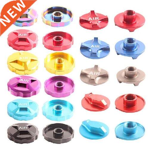 T4MF Front Fork Cover Plug, MTB Bicycle Gas Valve Cover,