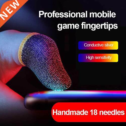 10pcs PUBG Gaming Finger Sleeve Screen Touch Gloves Mobile