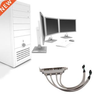 High Quality PC Mboard 4-Ports USB2.0 Hub With 9 Pin He