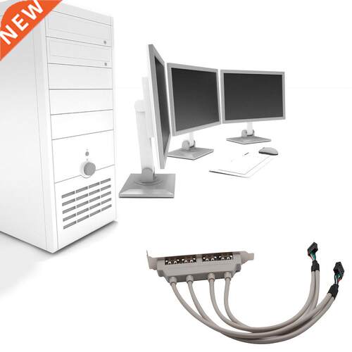 High Quality PC Mboard 4-Ports USB2.0 Hub With 9 Pin He