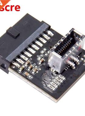 USB 3.1 Front Panel Female to USB 3.0 20-Pin Header Male Ext