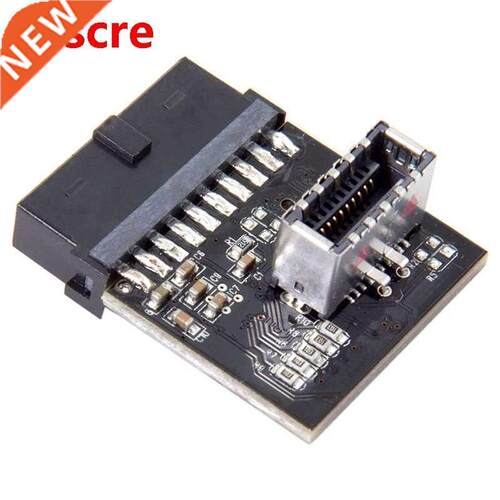 USB 3.1 Front Panel Female to USB 3.0 20-Pin Header Male Ext