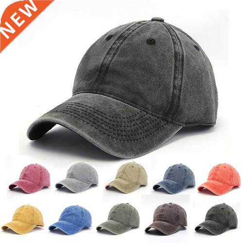 Baseball Cap Snapback Hat Spring Autumn Cap Pure color cowbo