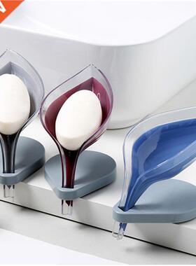 Non-slip Leaf Shape Soap Holder Soap Dish For Bathroom