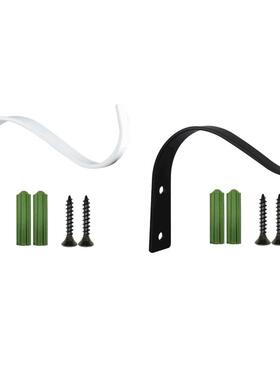 4.5 Inch Bending S Shape Wall Hanging Flower Pot Support