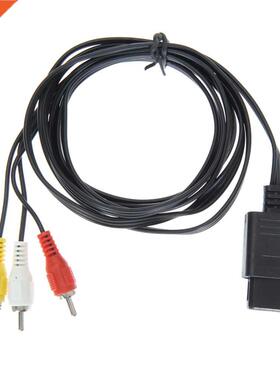 180cm 6FT AV TV RCA Video Cord Cable For Game cube/for SNES
