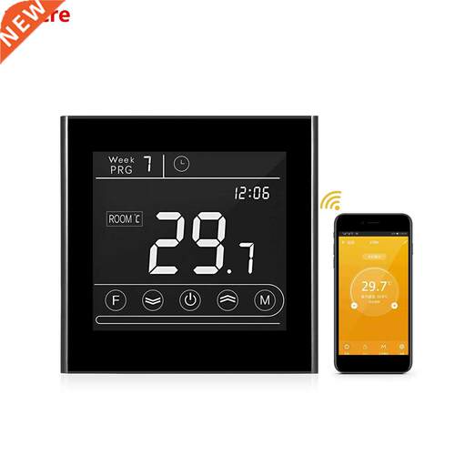 Smart Wifi Thermostat Temperature Controller LED Display Tou