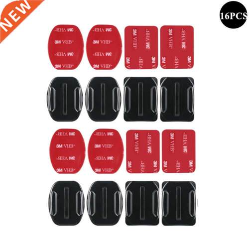 Flat Curved Aesive Mounts Sticker Mount for GoPro Hero 8 B