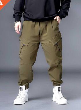 Plus 7XL 6XL XXXXXL Men Hip Hop Black Cgo Pants joggers Sw