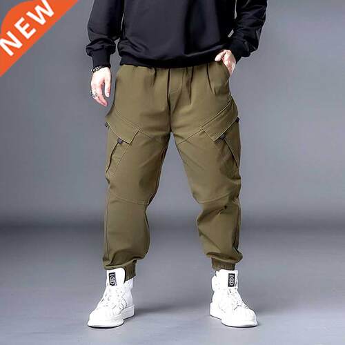Plus 7XL 6XL XXXXXL Men Hip Hop Black Cgo Pants joggers Sw