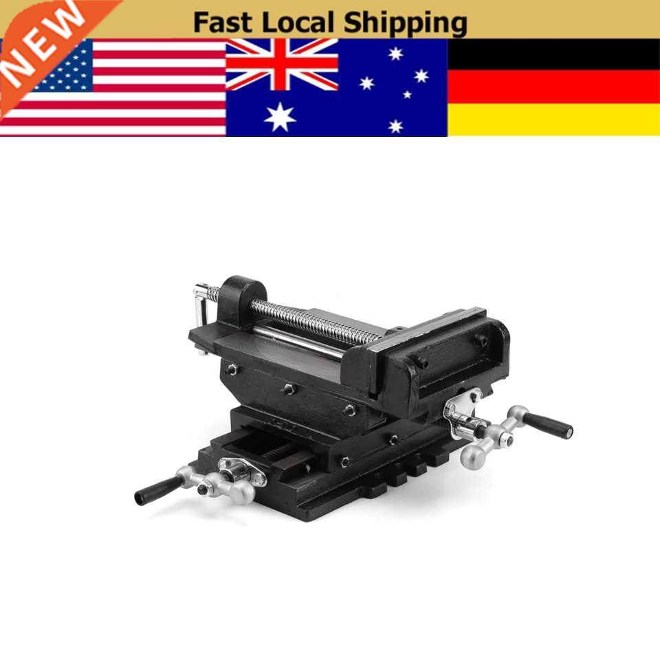 6 inches cross slide drill press vise metal milling vice hol