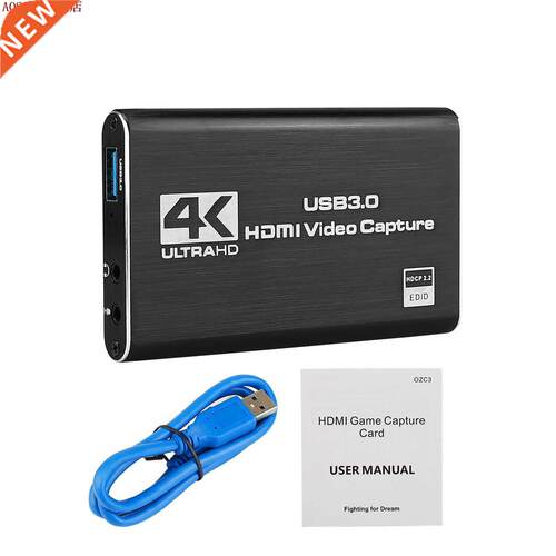 HDMI Capture Card 4K USB.0 1080P Video Capture Card Game Ca