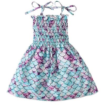 2022 Summer Kids Clothes Girls Fashion Casual Print Sleevele