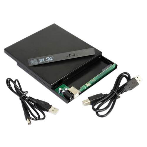USB to Sata CD DVD RW Drive Case Caddy