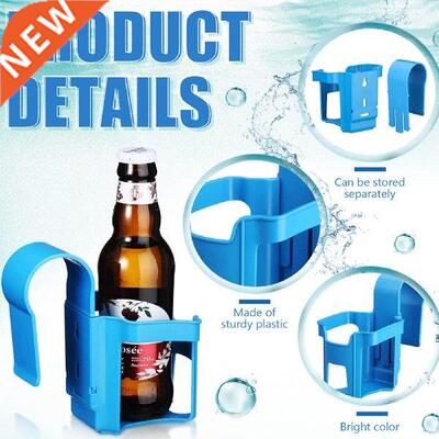 Plastic Water Cup Hanging Holder Container Hook for Above