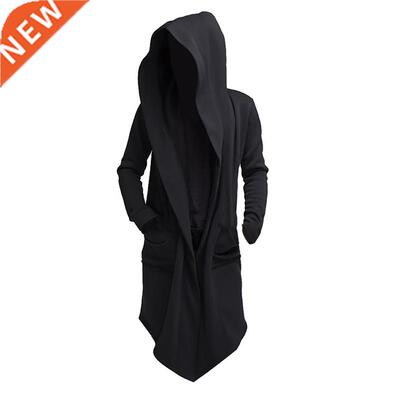 JODIMITTY 2021 Men Hooded Sweatshirts Black Hip Hop Mantle H