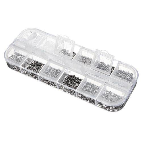 1100x Mini Glasses Sunglass Watch Spectacles Screws Nuts Scr