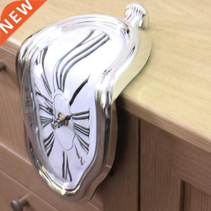 2019 New Novel Surreal Melting Distorted Wall Clocks Surreal