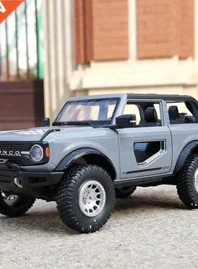 1:24 Ford Bronco Lima Alloy Car Model Diecast Metal Toy Off-