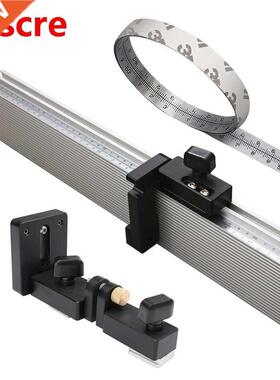 Woodworking Profile Fence and T Track Slot Miter Gauge Stain