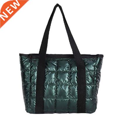 Space Padded Women Shoulder Bags Fashion Pleated Quilted