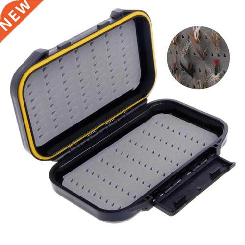 Maximumcatch Fly Fishing Box Black Plastic Large Size 15*90
