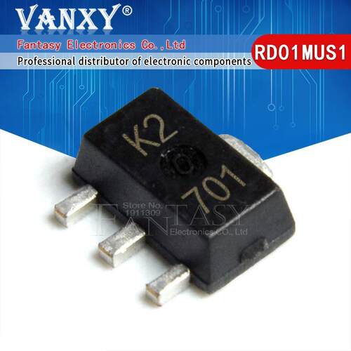 5pcs RD01MUS1 SOT89 RD01MUS1-T113 SOT-89 K2 SOT