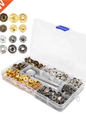 Snaps Sewing Buttons Convenient Practical with Storage Box f