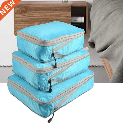 3 Pieces Packing Cubes Set Travel Luggage Packing Organizer