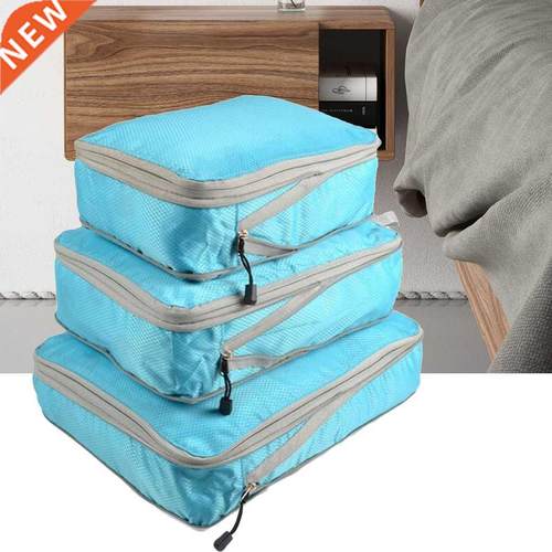 3 Pieces Packing Cubes Set Travel Luggage Packing Organizer