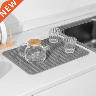 Drying Heat Insulation Soft Rubber Dishes Protector Sink