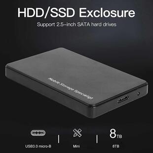 2.5 inch External HDD SSD Case USB3.0 to SATA Mobile Hard Di
