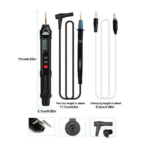 3 IN 1 DT-01 Smart Pen Type Mini Digital Multimeter