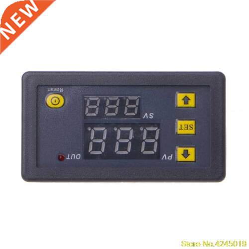 12V Tmng Delay Relay Module Cycle Tmer LED Dual Dsplay 0