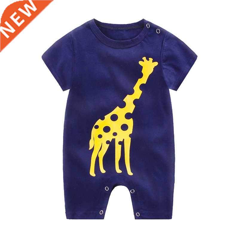 Summer New Baby Rompers Short Sleeve Newborn Infant Baby Boy