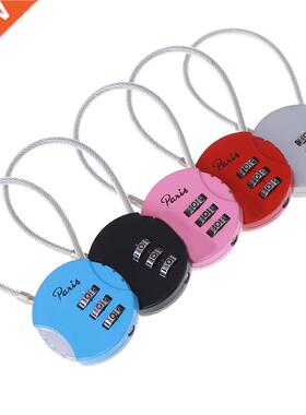 3 Dial Digit Password Combination Padlock Suitcase Luggage M