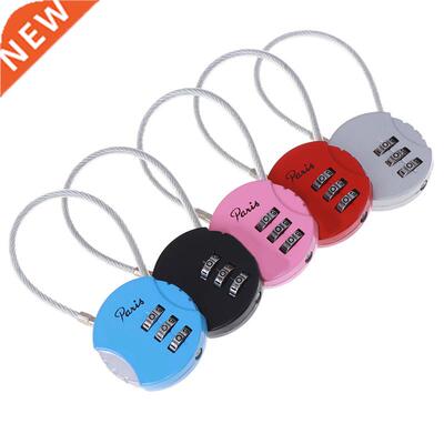 3 Dial Digit Password Combination Padlock Suitcase Luggage M