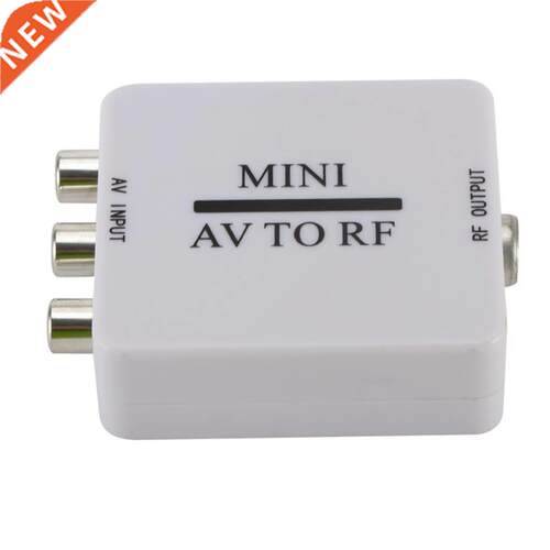 Video Converter AV to RF Mini HD Video Adapter Box Support