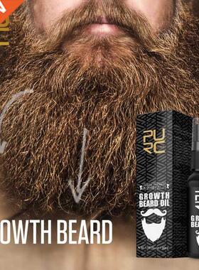 1pcs Men Beard Growth Oil Accelerate Facial Hair Thicker Gro