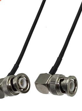 1pcs RG174 BNC Male Plug RA to BNC Male Plug Right Angle RF
