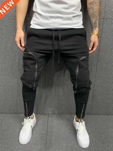 Men& pants pocket casual zip sports outdoor 9;s multi