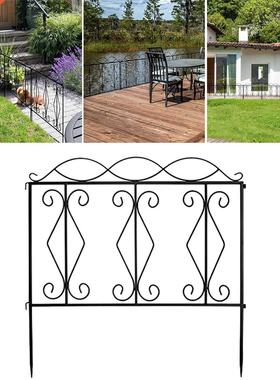 Garden Fence Climbing Frame Outdoor Metal Rustproof