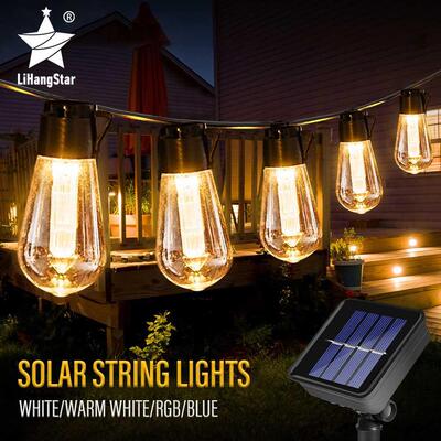 LED Solar String Lights IP65 Waterproof Outdoor Christmas De