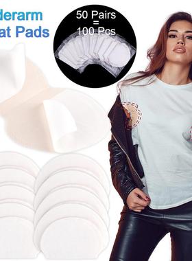 50/100/200/300/400Pcs Sweat Pads Armpit Stickers Crystalline